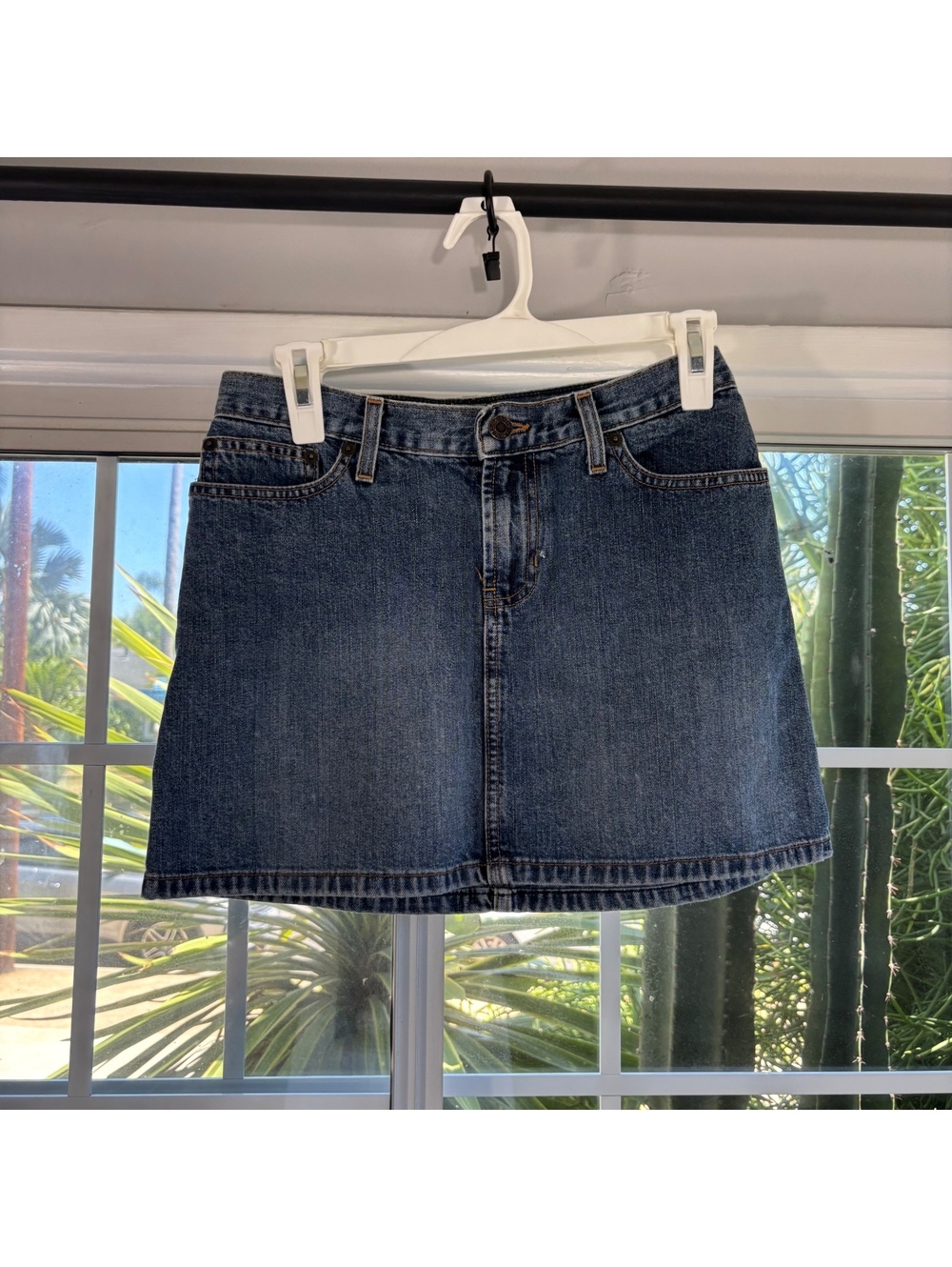 Abercrombie & Fitch denim mini skirt